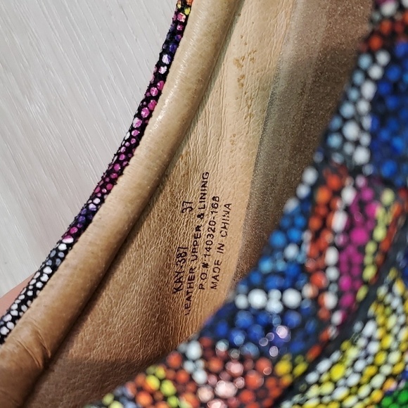 Alegria Women Raimbow SpiralKAY-387 Multicolor Clogs Mary Jane shoes sz 37/7-7.5 - Picture 12 of 13